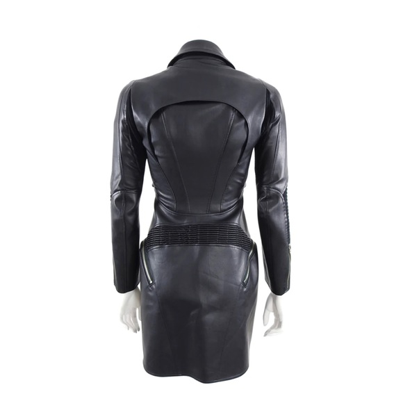 Comme Des Garçons x Junya Watanabe rare limited Fall 2013 fitted leather jacket - Picture 4 of 8